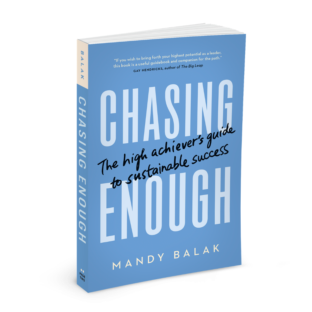Chasing Enough by Mandy Balak — book cover