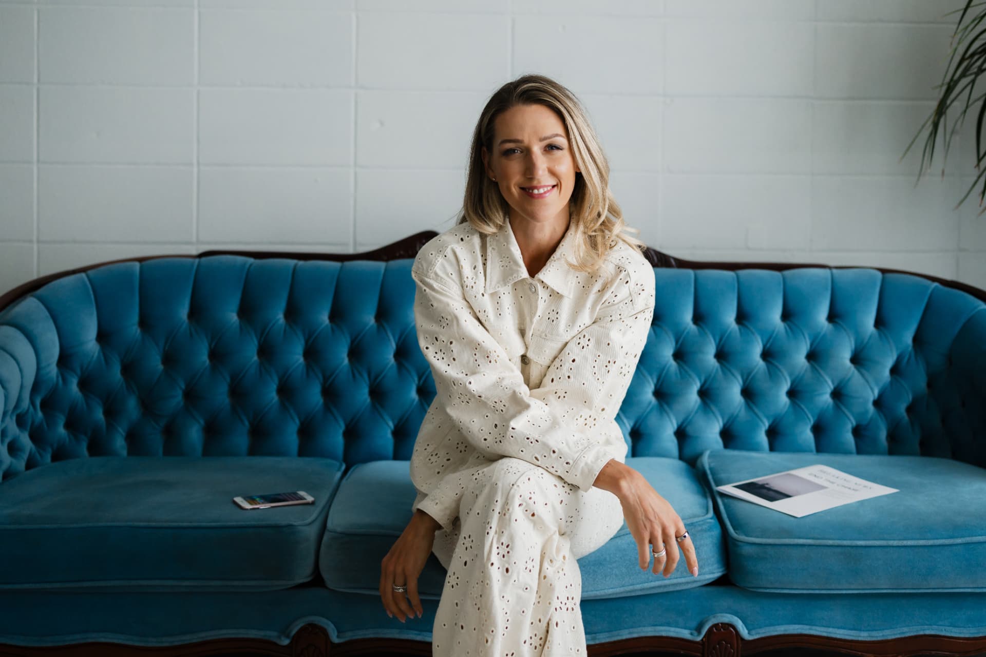 Mandy Balak — Editorial / sofa portrait